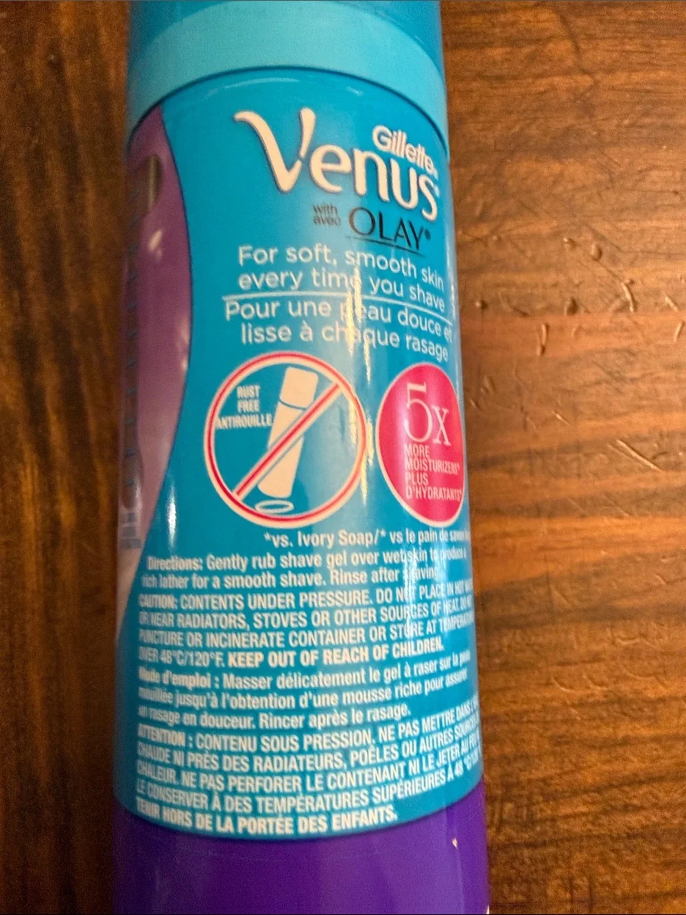 Gillette Venus with Olay Ultra Moisture Ultra Hydratant Shave Gel (6oz.)